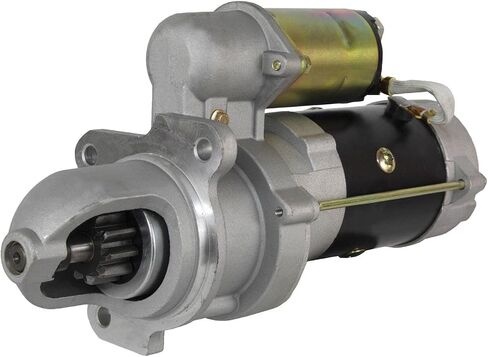 RAREELECTRICAL New Starter Compatible with Massey Ferguson Tractor Farm Mf-175 Mf-180 Diesel 1107514 1107539 1903-103-M91 517-533-M93 in Saudi Arabia
