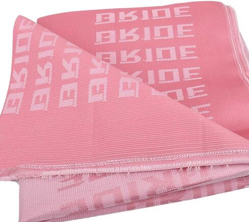 Full Pink JDM Bride Fabric Cloth For Car Seat Panel Armrest Decoration 1M×1.6M in Saudi Arabia