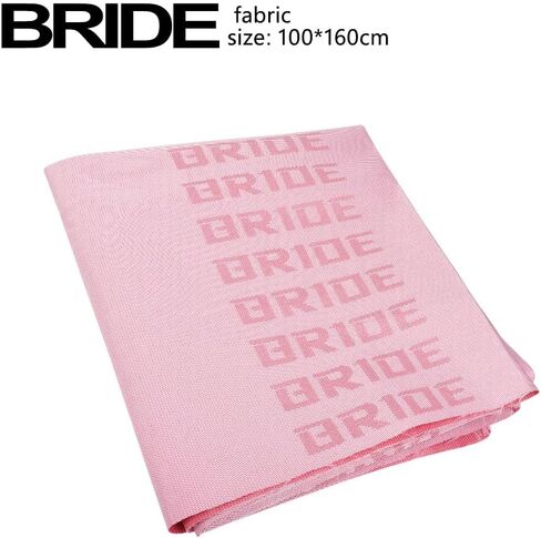 Full Pink JDM Bride Fabric Cloth For Car Seat Panel Armrest Decoration 1M×1.6M in Saudi Arabia
