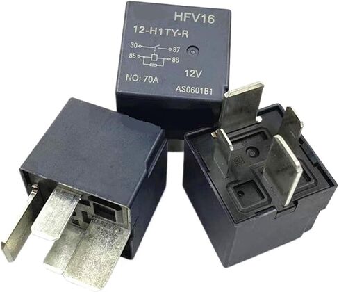 1PC HFV16 12-H1TY-R Automotive Forklift Relay 12V 70A 4-pin Large in Saudi Arabia