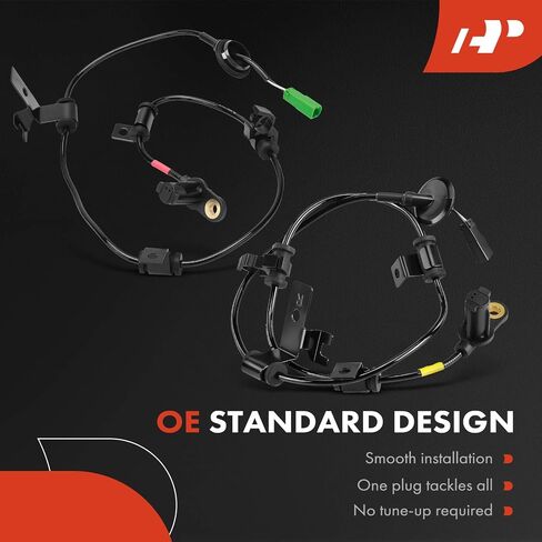 A-Premium 2PC Set Rear ABS Wheel Speed Sensors Compatible with Ford, Mercury - Escape 2010-2012, Mariner 2010-2011 in Saudi Arabia