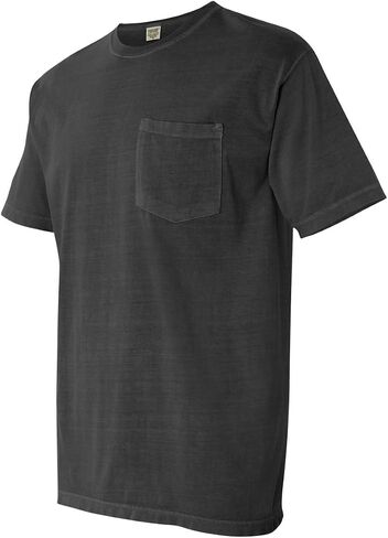 Comfort Colors 6.1 oz. Garment-Dyed Pocket T-Shirt, L, Pepper in Saudi Arabia