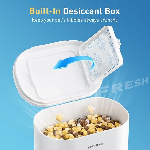 PAWGETHER® Gravity Automatic Pet Water Dispenser with Filter for Cats and Small Dogs 1 Gallon/3.5L Auto Pet Waterer Dog Water Dispenser, Easy to Fill in Kuwait