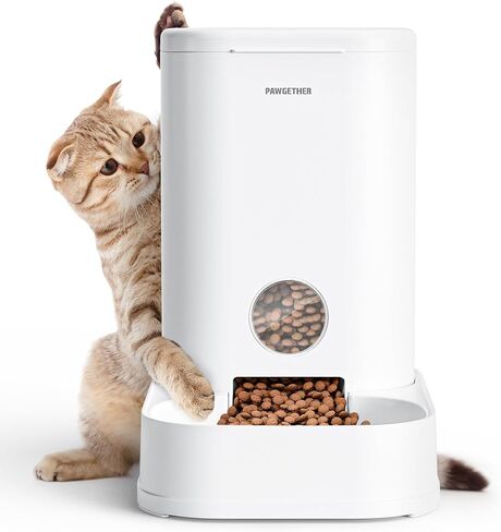 PAWGETHER® Gravity Automatic Pet Water Dispenser with Filter for Cats and Small Dogs 1 Gallon/3.5L Auto Pet Waterer Dog Water Dispenser, Easy to Fill in Kuwait