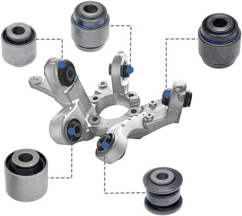523-318 Rear Suspension Knuckle Bushing Kit Left & Right Side Compatible with Ford Explorer 2011 2012 2013 2014 2015 2016 2017 2018 in Saudi Arabia