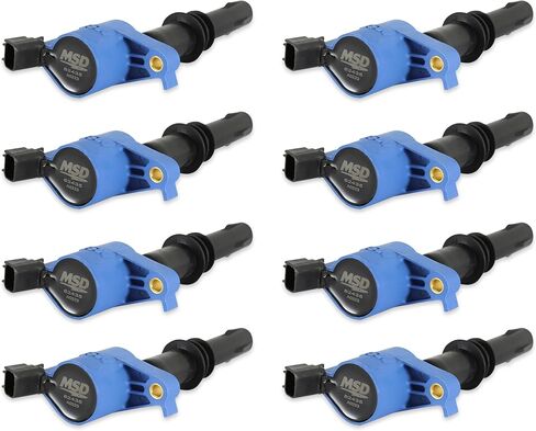 MSD 824385 Ignition Coils, Blaster Series, Blue, 8-pack in Saudi Arabia