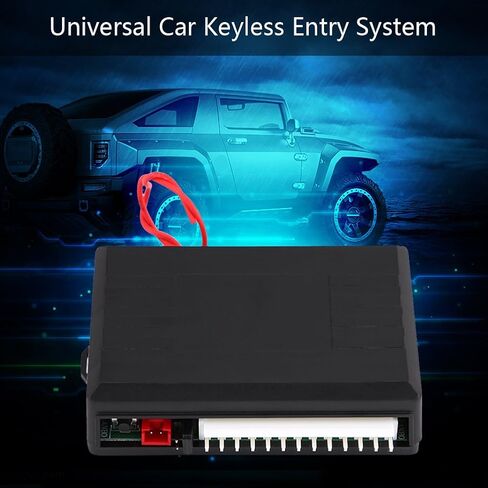 Keyless Entry Car Kit Car Keyless Entry System Vehicle Security Door Lock Central Locking Remote Control Kit for Universal Vehicle Car Door Lock Vehicle Keyless Entry System with Control Box in Saudi Arabia