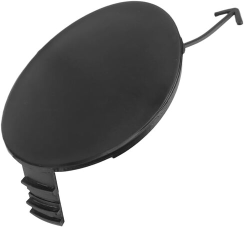 Front Right Bumper Tow Hook Cover Cap for Toyota Yaris Sedan/Vios 2008-2013 | Durable and Sturdy | 527210D903 | Tow Hook Eye Hole Cover Cap - Black in Saudi Arabia
