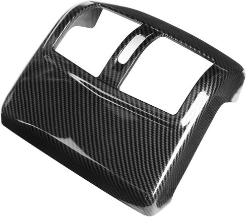 Acouto for w212, for w212 Carbon Fiber- Interior Decoration A/C Vent Frame,Rear Air Outlet Frame Cover Carbon Fiber Vent Trim Fits for E Class W212 2012-2015 in Saudi Arabia