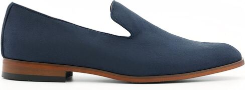 Amali Hauser2 - Men's Slippers - Mens Loafers - Designer Shoes for Men - Crushed Velvet, Luxurious, Mens Casual Shoes - Mens Slip On Shoes- Tuxedo Shoes in Kuwait