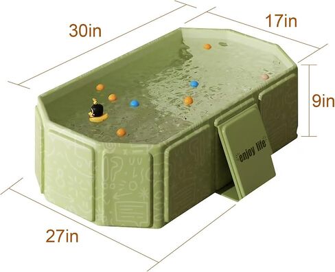 Collapsible Baby Bathtub, Portable & Foldable Bathtub for Newborns to Toddlers, Easy to Store, Lightweight for Home & Travel, SpaceSaver Baby Tubs for Kids in Kuwait