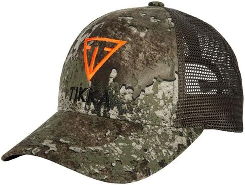 Beretta Men's High-Performance Hunting Camo Structured Cotton Twill Front Trucker Mesh Back Cap with Tikka Logo in Saudi Arabia
