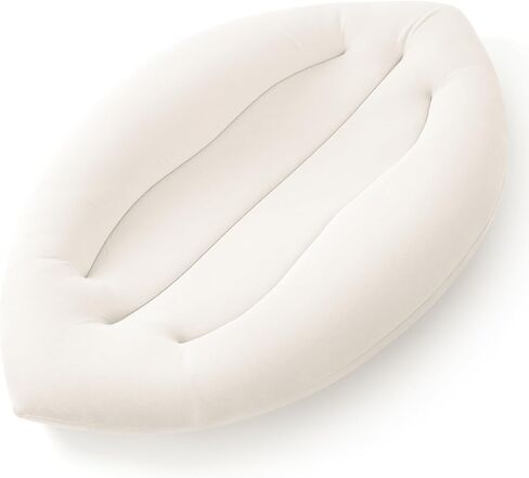 Baby Lounger for Newborn: Skin-Friendly & Breathable for 0-12 Months Infant Tummy Time & Playtime - Portable & Lightweight for New Parents Home Use & Travel in Saudi Arabia