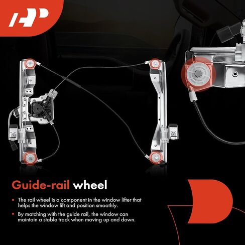 A-Premium Power Electric Window Regulator with Motor Compatible with Chevrolet Cobalt 2005-2010 & Pontiac G5 2007-2010, Coupe 2 Door Only, Front Left Driver Side in Saudi Arabia