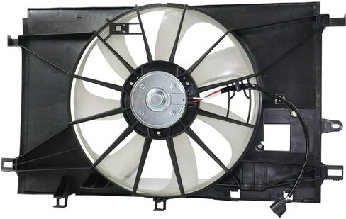 For Toyota CHR Radiator and A/C Condenser Fan Assembly 2018 2019 For TO3115199 | 16363-0T210 in Saudi Arabia