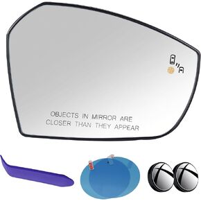 EAP Passenger Side Mirror Glass Compatible with Ford Escape 2017-2019, Heated with Blind Spot, GJ5Z17K707D GJ5Z17K707C in Saudi Arabia