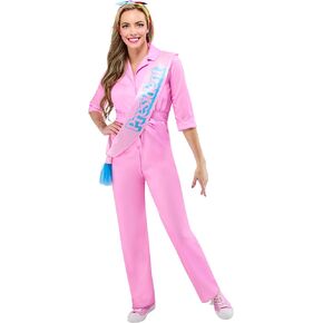 Rubies Womens President Barbie Costume Jumpsuit With Headband and Sash in Saudi Arabia