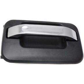 KarParts360 for Ford F-150 2004-2014 Exterior Door Handle Front, Passenger Side Black Bezel with Chrome Lever | Trim:All Submodels in Kuwait