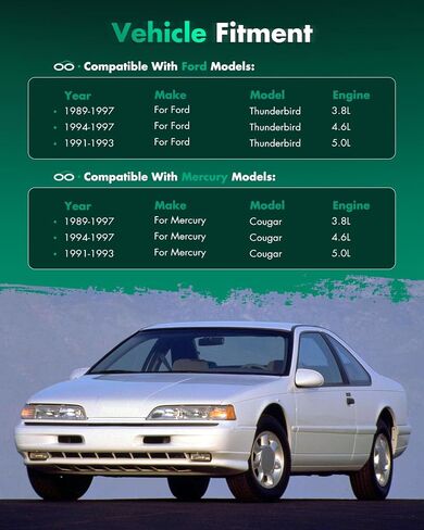 مجموعة كهربائية لمضخة الوقود SCITOO عالية الأداء لعام 1989-1997 لسيارة Ford Thunderbird 3.8L، 1991-1993 لسيارة Ford Thunderbird 5.0L، 1989-1997 لسيارة Mercury Cougar 3.8L E2098S in Saudi Arabia