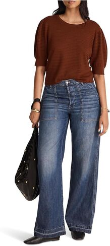 Madewell Women's Merino Silk Diana Fem Tee in Saudi Arabia