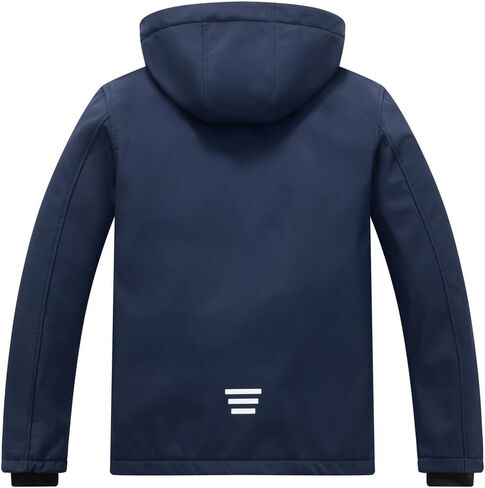 GGleaf Men's Softshell Jacket with Hood Waterproof Windbreaker Lightweight Rain Shell Jacket for Outdoor Hiking in Saudi Arabia