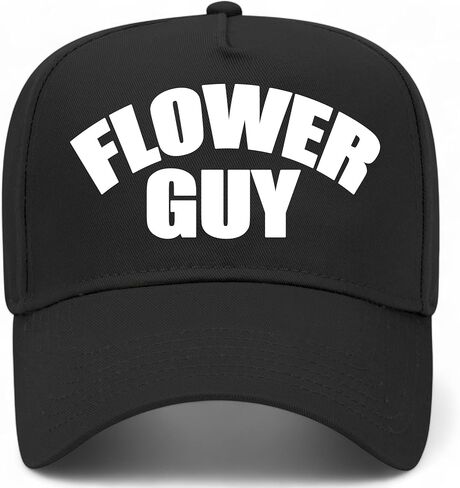 Flower Guy Vintage Trucker Hat | Premium Adjustable Snapback Baseball Hat for Men & Women in Saudi Arabia