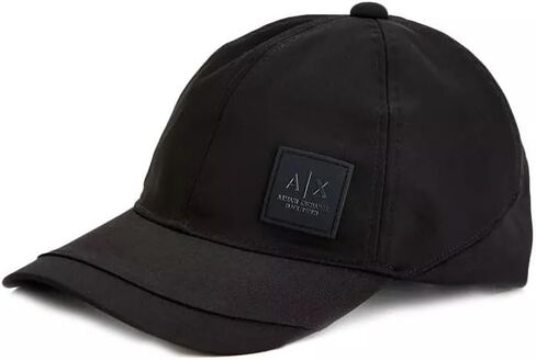 قبعة بيسبول بطبعة محدودة للرجال من Armani Exchange بشعار أيقونة الإصدار الأسود، سوداء، مقاس واحد in Saudi Arabia