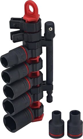 Wiha 72093 8 Piece 3/8" Drive SAE Impact Socket Set in Saudi Arabia