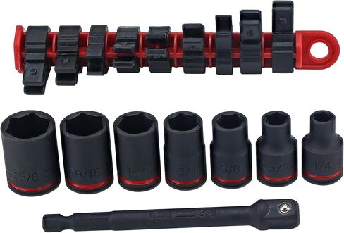 Wiha 72093 8 Piece 3/8" Drive SAE Impact Socket Set in Saudi Arabia