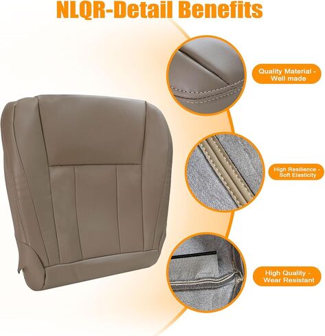 NLQR Front Both Sides Bottom & Top Back Replacement Seat Covers Compatible with Toyota 4Runner 1996 1997 1998 1999 2001 2002 in Saudi Arabia