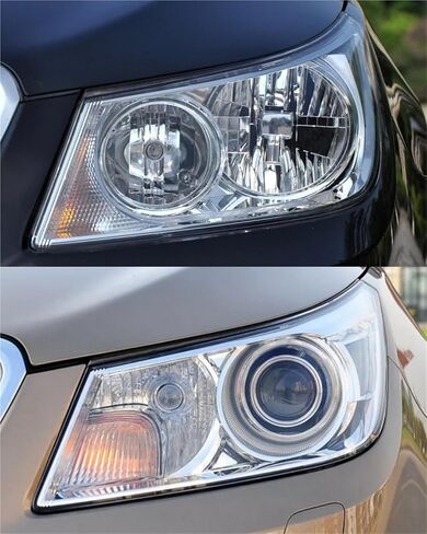 غطاء المصباح الأمامي للسيارة متوافق مع Buick Lacrosse 2009 2010 2011 2012 عدسة المصباح الأمامي غطاء عاكس الضوء الشفاف استبدال الزجاج الأصلي (1 قطعة الجانب الأيمن) in Saudi Arabia