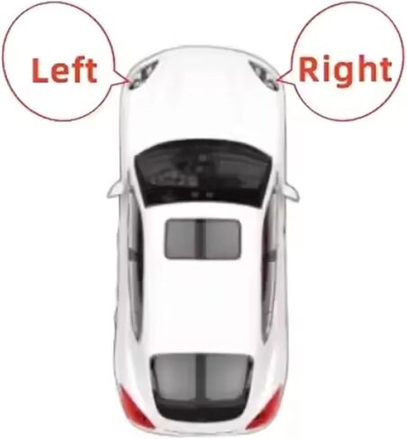 Front Headlight Cover Transparent Lamp Shade Headlamp Lamp Shell Replace Original Lampshade Compatible For Kia K2 2014 2015(A Pair) in Saudi Arabia