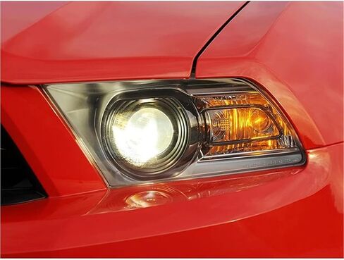 Headlight Cover Headlamp Shell Transparent Lampshade Case Replace Original Lens Compatible For Ford Mustang 2018 2019 2020(A Pair) in Saudi Arabia