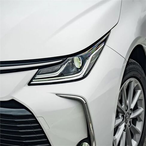 Compatible For Toyota Corolla 2019 2020 2021 Headlamp Transparent Lampshade Headlight Lampshell Replace Original Lens Cover(High Left) in Saudi Arabia