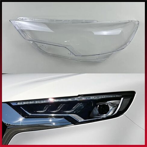 متوافق مع Hong Qi HS5 2019 2020 2021 2022 غطاء المصباح الأمامي الشفاف للمصابيح الأمامية غطاء المصباح استبدال زجاج عاكس الضوء الأصلي (الجانب الأيسر) in Saudi Arabia