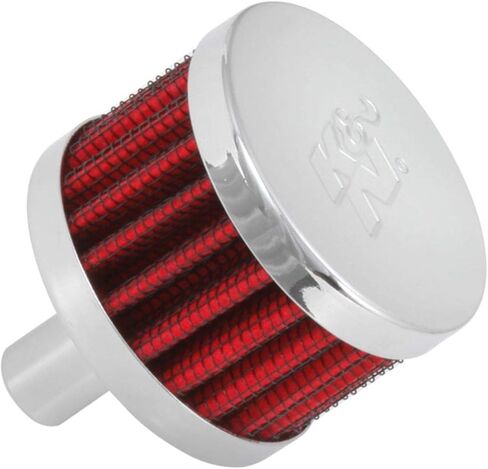 K&N Vent Air Filter/Breather: High Performance, Premium, Washable, Replacement Engine Filter: Filter Height: 1.5 in, Flange Length: 0.875 in, Shape: Breather, 62-1015 in Saudi Arabia