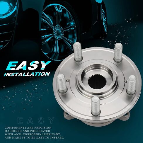 IRONTEK 513267 Front Wheel Hub and Bearing Assembly Compatible for Acura 2007-2013 MDX/ 2010-2013 ZDX, for Honda 2009-2015 Pilot; 5 Lugs W/ABS 1 PCS in Saudi Arabia