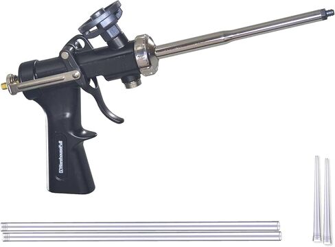 AWF PRO Heavy Duty Foam Gun – Convertible Design for Foam Tanks and Pro Cans – High Precision, Adjustable Flow Control, Contractor-Grade Pro Applicator for Insulating Foam Sealant in Saudi Arabia