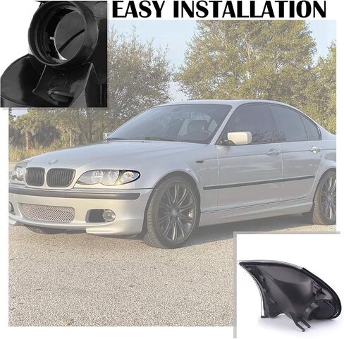 زوج واضح الزاوية مصابيح لسيارة BMW 3 سلسلة E46 4D سيدان عربة 2002 2003 2004 2005 المؤشر الأمامي بدوره مصباح إشارة دون لمبات الجانب الأيسر والأيمن in Saudi Arabia