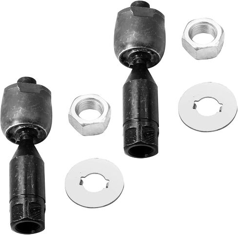 Detroit Axle - Front 2pc Tie Rods for 96-02 Toyota 4Runner, 95-04 Tacoma, 2 Inner Tie Rod Ends 1995 1996 1997 1998 1999 2000 2001 2002 2003 2004 Replacement in Saudi Arabia