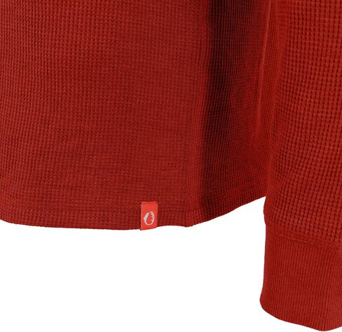 The American Outdoorsman Long-Sleeve Waffle Knit Thermal Henley Shirts with Pocket for Men in Saudi Arabia