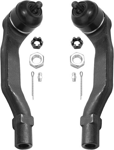 Detroit Axle - 12pc Front Suspension Kit for 1997-2001 Honda CR-V 1998 1999 2000, 2 Lower Ball Joints, 4 Inner & Outer Tie Rods, 4 Front Rear Sway Bar Links, 2 Boots, Replacement in Saudi Arabia