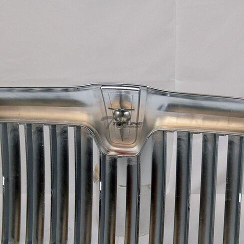 Chrome Vertical Front Hood Bumper Grill Grille Guard ABS Compatible With 98-02 Lincoln Navigator / 2002 Blackwood in Saudi Arabia