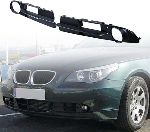 Astra Depot Left Right Front Lower Bumper Fog Light Grille Cover Compatible for 2004-2007 BMW E60 E61 525i 530i 545i 550i 525xi 530xi BM1038109 BM1039109 in Saudi Arabia