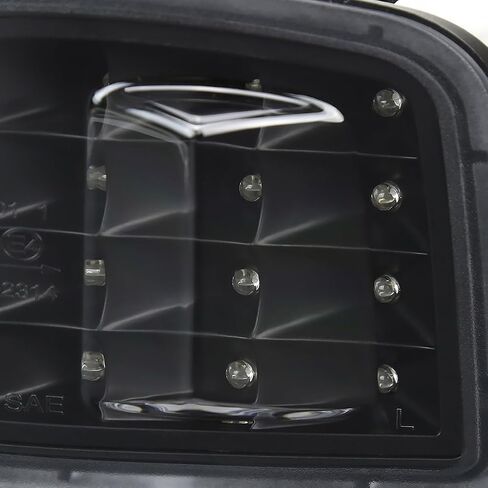 SPEC-D ضبط أضواء LED متسلسلة سوداء متوافقة مع مجموعة زوج 2015-2021 Subaru Impreza WRX/STI، L+R in Kuwait
