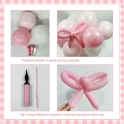 Pink Balloon Arch Kit, 145Pcs Baby Shower Birthday Decor in Saudi Arabia