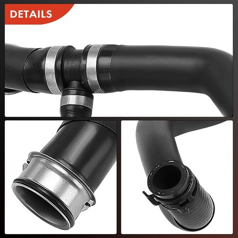 A-Premium Lower Radiator Coolant Hose Compatible with Mercedes-Benz C216 Series CL550 2011-2014, W221 Series S550 2012-2013 in Saudi Arabia