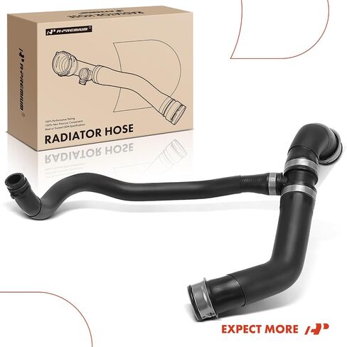 A-Premium Lower Radiator Coolant Hose Compatible with Mercedes-Benz C216 Series CL550 2011-2014, W221 Series S550 2012-2013 in Saudi Arabia