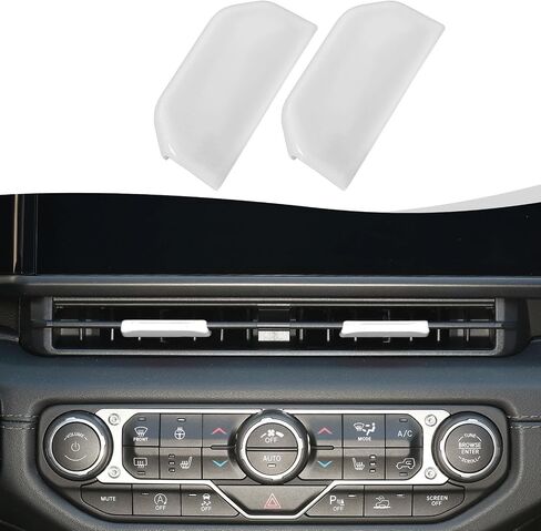 Center Console Air Vent Switch Cover Interior Accessories Compatible with 2024-2025+ Jeep Wrangler JL JLU & Gladiator JT(Red) in Saudi Arabia