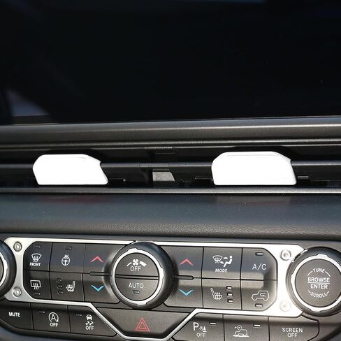 Center Console Air Vent Switch Cover Interior Accessories Compatible with 2024-2025+ Jeep Wrangler JL JLU & Gladiator JT(Red) in Saudi Arabia